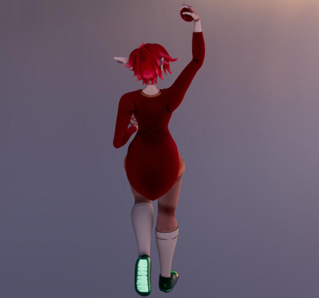 Lichi girl back