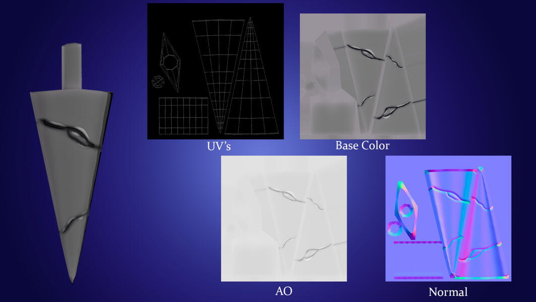 Hollow Weapon Textures and Uv's